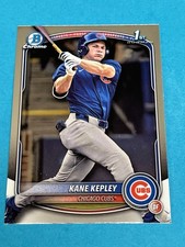 2025 Bowman Draft #BDC-200 Kane Kepley 1st Chrome Chicago Cubs QTY AVAIL