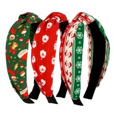 Christmas Headbands for Women Girls   Santa, Jingle Bell, Christmas Style D 