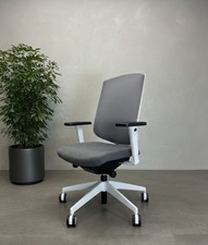 SENATOR* Clipper Ergonomic Task Chair In White /grey - UK DELIVERY
