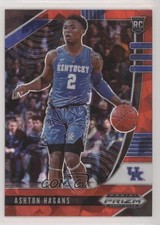 2020-21 Panini Prizm Draft Picks Red Ice Prizm Ashton Hagans #39 2l4