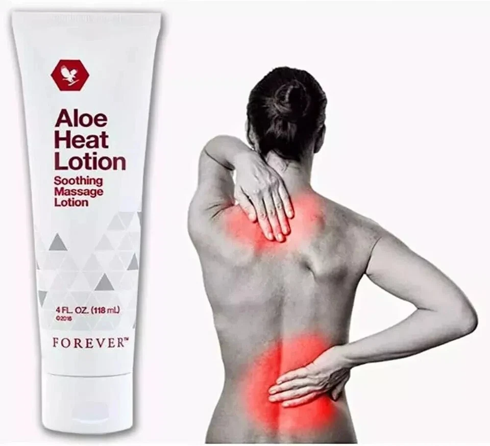 2x Forever Living Aloe HEAT LOTION 118ml Beruhigende Massagelotion... - Bild 4 von 4