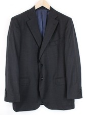 SUITSUPPLY Lazio Men Blazer UK50R Pure Wool Super 110's Slim Navy Lined Formal