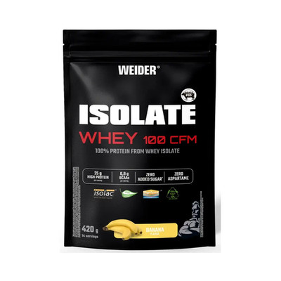 Weider Isolate Whey 100 CFM (420g) Banana (61,88 EUR/kg)