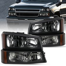 For 2003-2006 Chevy Silverado 1500 2500 3500 Headlights Bumper Lamps Leftright For 2003-2006 Chevy Silverado 1500 2500 3500 Headlights Bumper Lamps Leftright