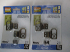 Hangz Flat Mount 2 Hole D ring Hanger Kit 50lb NEW 10002