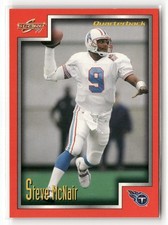 1999 Score - Steve McNair #121 Tennessee Titans QB NM