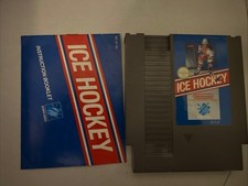 Ice Hockey (Nintendo Entertainment System NES) Cartridge and manual
