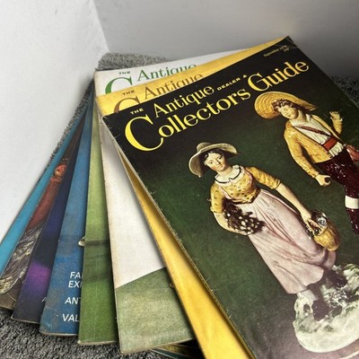 The Antique Dealer And Collectors Guide Magazine, Bundle Of 20x Volumes, 1970 s