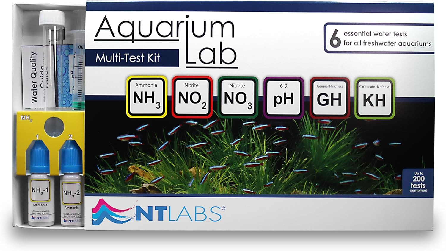 NT170 Multi Test Kit 6-in-1 | Monitoraggio Acqua Dolce e Piante
