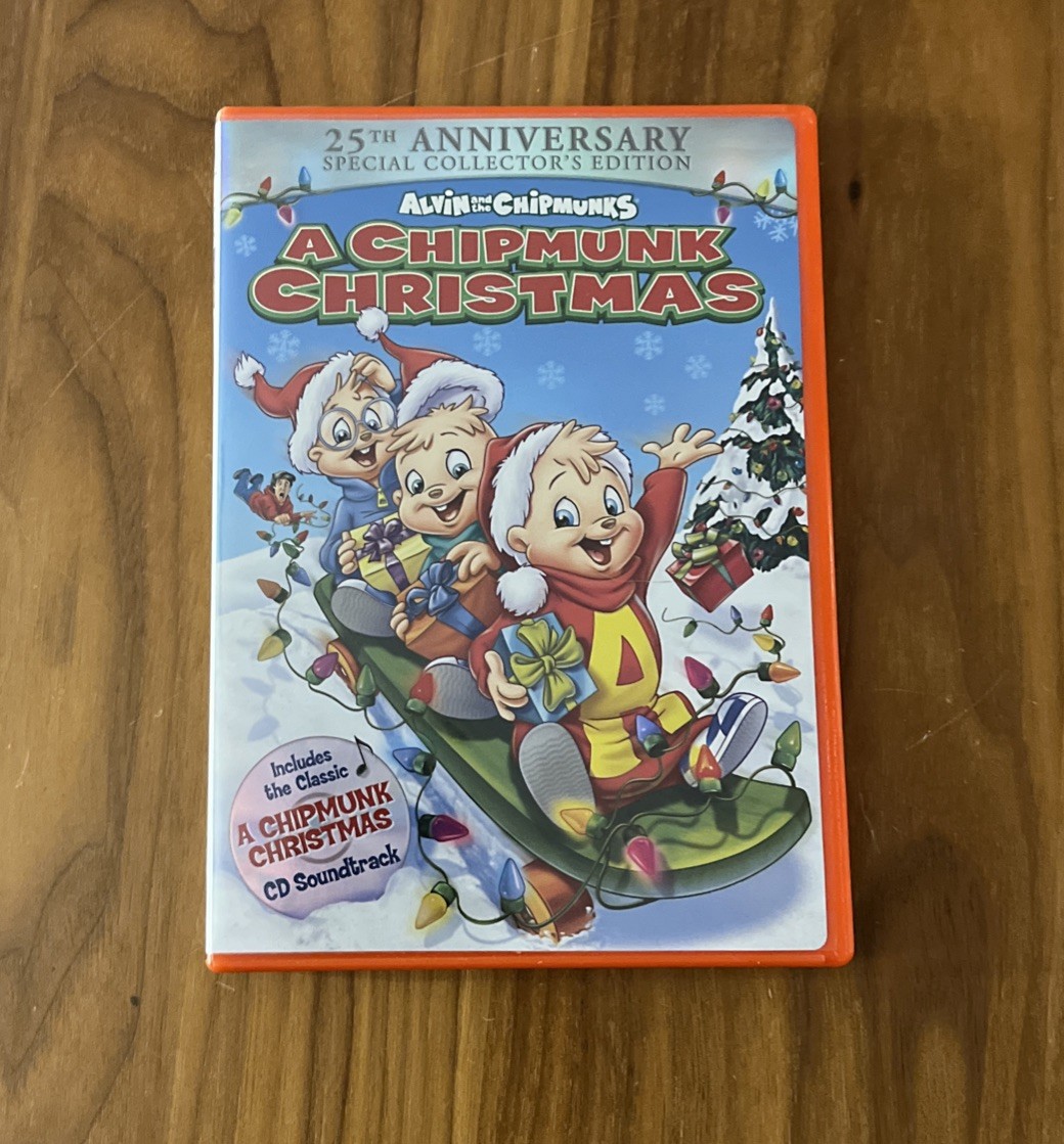 Alvin and the Chipmunks: A Chipmunk Christmas (DVD + CD, 25th