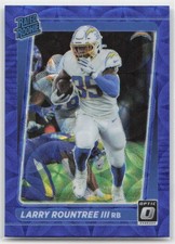 2021 Donruss Optic #256 Larry Rountree III Blue Scope