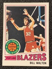 1977-78 Topps BILL WALTON #120 Portland Trail Blazers See Pics for Condition