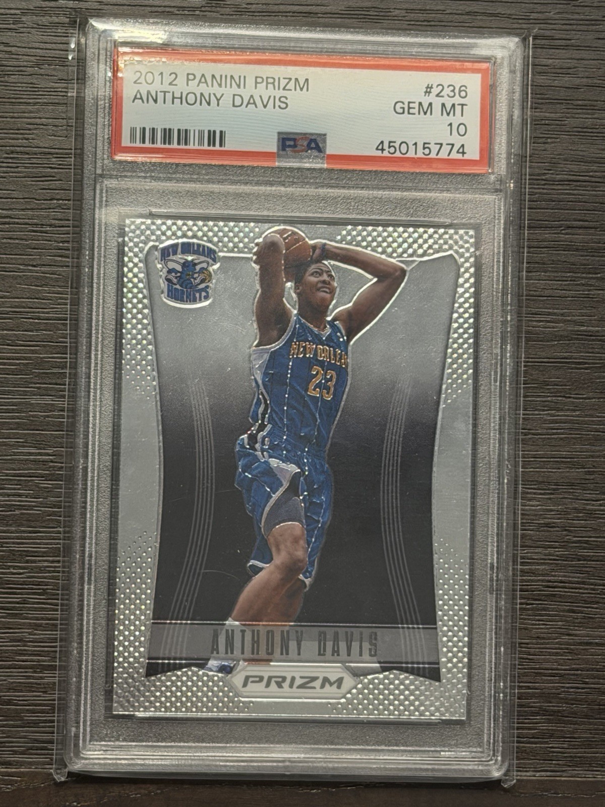 2012 Prizm Anthony Davis PSA 10