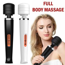 Handheld Massager 20 Speed Wand Vibrating Massage Full Body Magic Therapy Motor