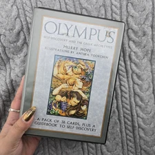 Olympus Self-Discovery and The Greek Archetypes Murry Hope Oracle Card Deck USED
