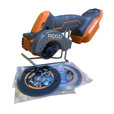 #ad #ad RIDGID 18 Volt SubCompact Lithium Ion Cordless 3quot; Multi Material Saw Tool Only $79.00