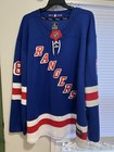 Blue four XL New York Rangers home fanatics Jersey with  78 Othmann — photo 2