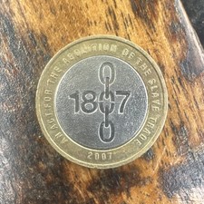 2007 Two Pounds £2 Coin Abolition of the Slave Trade 1807 Design Uncertified