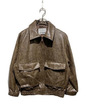 SLY Faux Leather Zip Up Blouson brown 030GAA30-4970 | eBay SLY Faux Leather Zip Up Blouson brown 030GAA30-4970 | eBay
