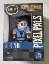 Sub-Zero, Mortal Kombat Klassic(045) Pixel Pals, Action Figure Display Model Toy