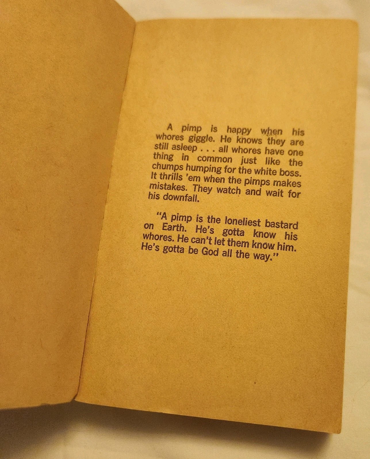 1969 PIMP THE STORY OF MY LIFE ICEBERG SLIM PAPERBACK HOLLOWAY HOUSE BOOK RARE