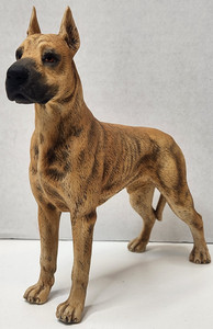 Vintage 1980s Andrea by Sadek Great Dane Dog Porcelain Figurine Japan*Pre-Owned*