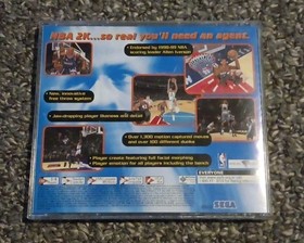 NBA 2K (Sega Dreamcast, 1999) CIB Complete W/ Manual Tested Free Shipping 