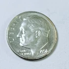 1956 Roosevelt Dime 90% Silver Coin Circulated Coin #6200