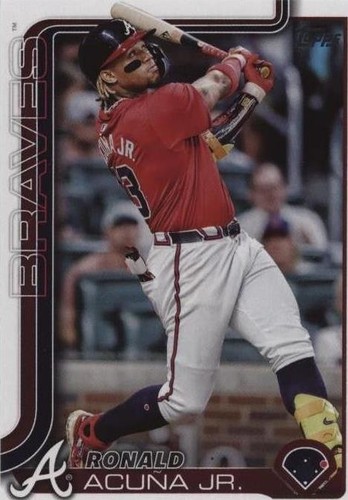2023 #SMLBC-3 Ronald Acuna Jr. Topps Series 1 Stars Of MLB Chrome