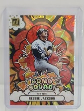 Reggie Jackson 2025 Panini Donruss Bomb Squad Red Explosion #7 Yankees 33/99