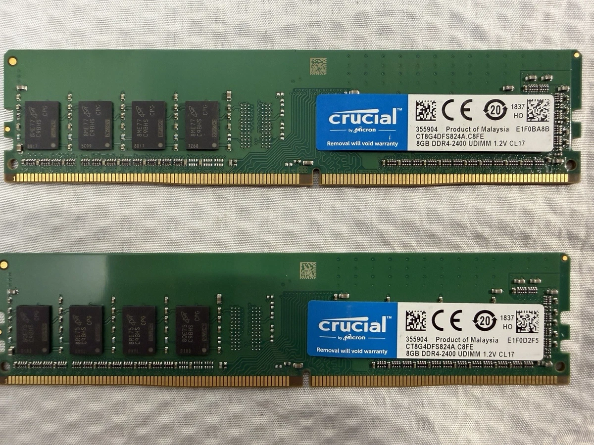 Crucial DDR4 SDRAM 16 GB Total Capacity Memory (RAM) for sale | eBay