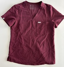 FIGS Technical Collection Maroon Scrub Set Top And Bottoms Size S/XS