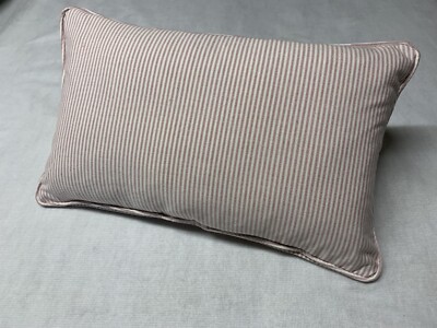 Susie Watson Violet Piping Stripe Oblong Curtains/Romans UK