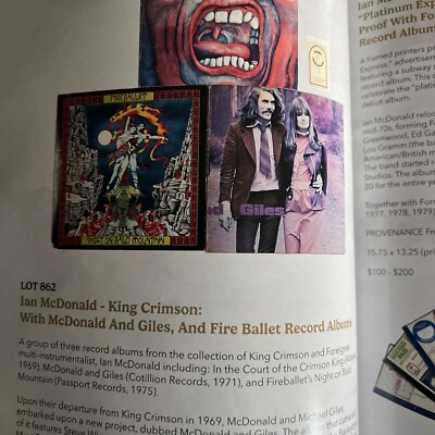 ジュリアンズオークション 音楽アイコン カタログ Julian's Auctions Music Icons May 19–20 2023 Two Catalogs in