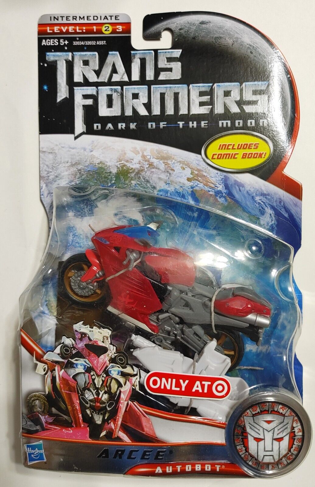 Transformers ARCEE Dark of the Moon Mechtech Weapons Sealed TARGET EXCLUSIVE