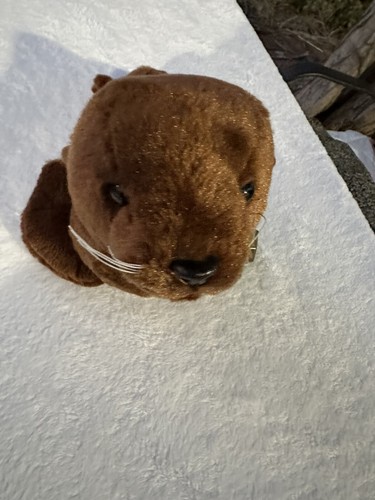 Aurora DESTINATION NATION BROWN SEAL SEA LION Animal PLUSH - Picture 2 of 8