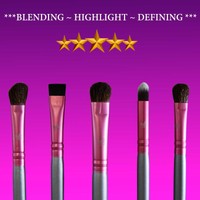 Star Beauty Eye Shadow Brush Set 5pcs Essential Premium Quality Synthetic Bru... on sale Star Beauty Eye Shadow Brush Set 5pcs Essential Premium Quality Synthetic Bru... on sale
