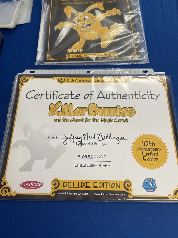 CONEJOS ASESINOS EXCLUSIVOS DE KICKSTARTER Y LA BÚSQUEDA DE LA ZANAHORIA MÁGICA DE LUJO Foto 3 de 4