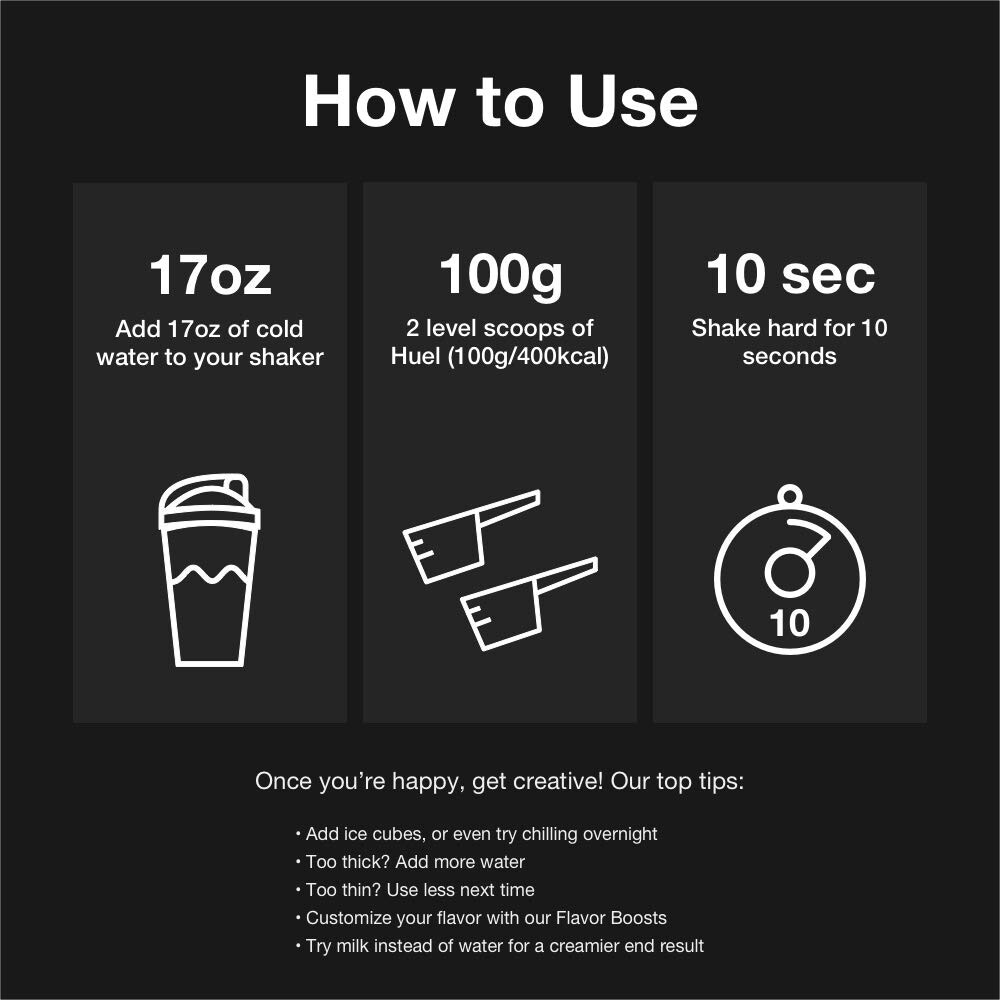 **SALE**Huel Starter Kit 2 Vanilla Vegan Powder , Scoop and Shaker *NEW* eBay