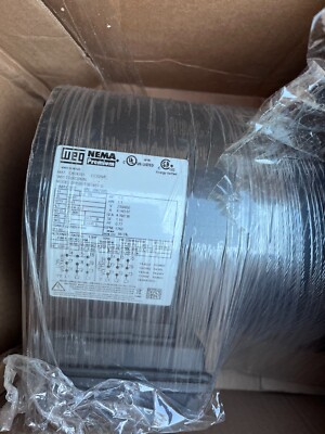 WEG Nema Premium motor 00158ot3e145t-s 1.5hp 60hz 3ph 230/460