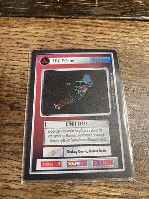 Star Trek CCG - Card - Reflections - Foil - IKC Rotarran