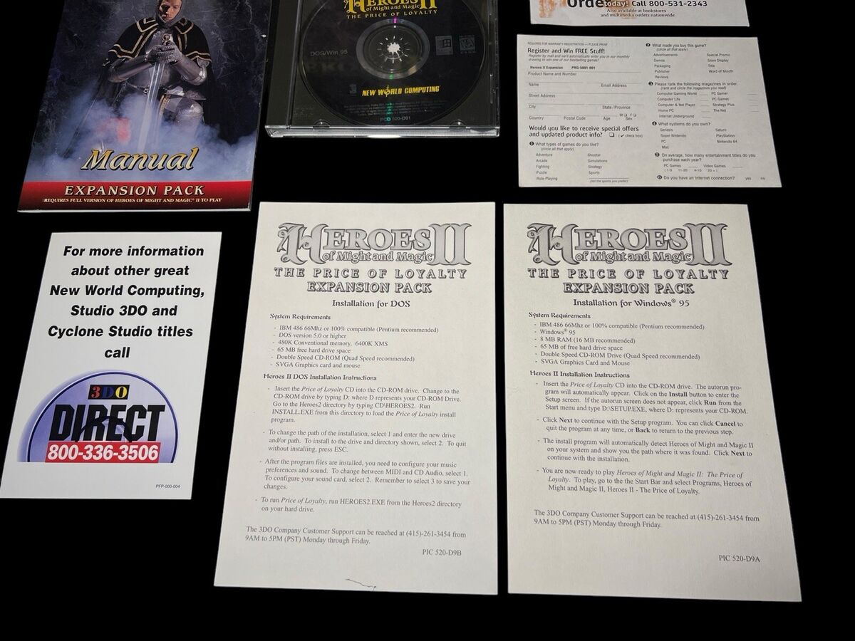 Heroes of Might and Magic II: The Price of Loyalty Big Box Heroes of Might and Magic II: The Price of Loyalty Big Box