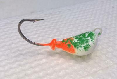 10 Jig Sparkie Blackfish Asiatico Nero Sabbia T&A JIGS Per Tautog Tog Porgy