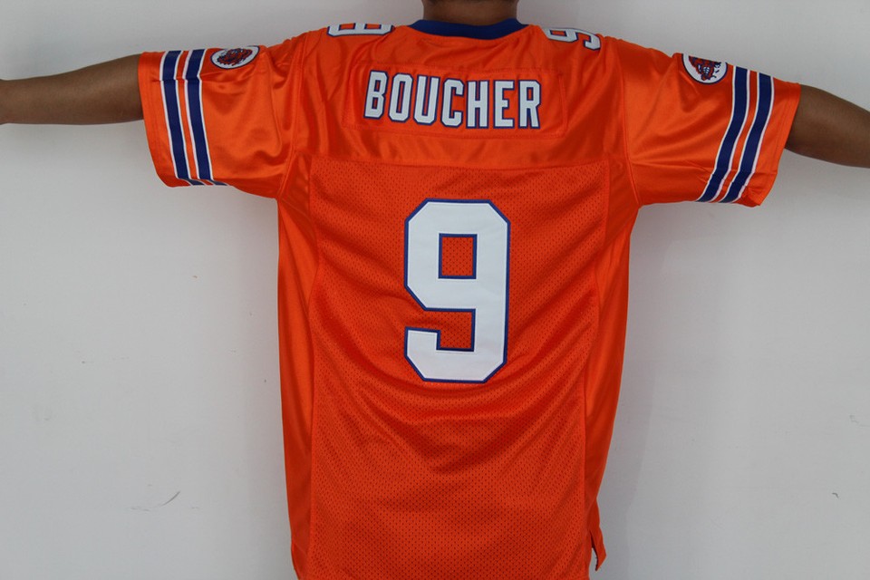 The Waterboy 9 Bourbon Bowl Bobby Boucher Movie Rugby Jersey Shirts