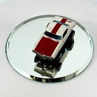 Vintage Aurora T-Jet Slot Car Tuff Ones #7 PONTIAC FIREBIRD White and Red RUNS — photo 9
