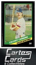 Edgar Martinez 1988 CMC Calgary Cannons #16  Seattle Mariners