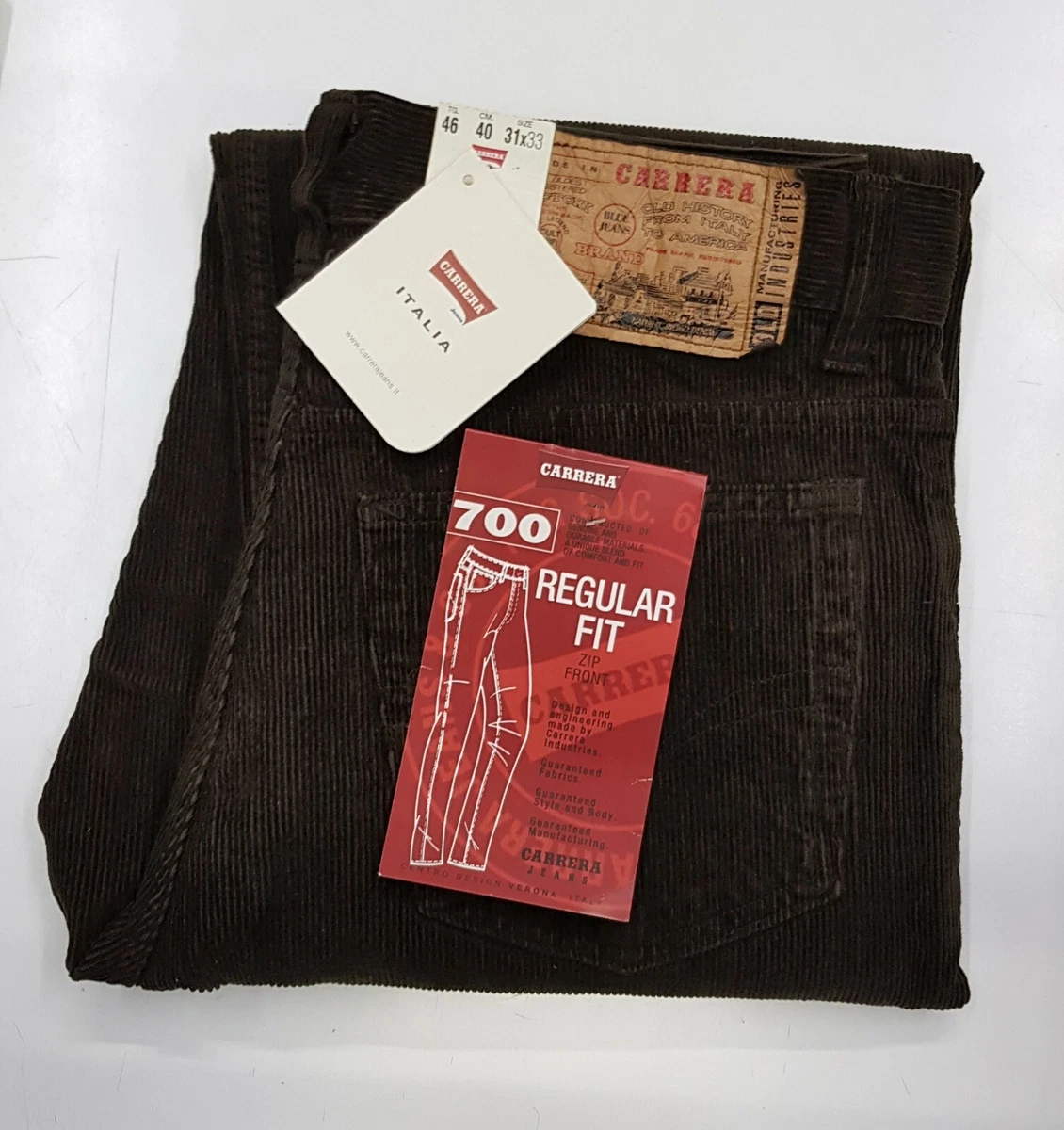 Carrera outlet pantaloni velluto