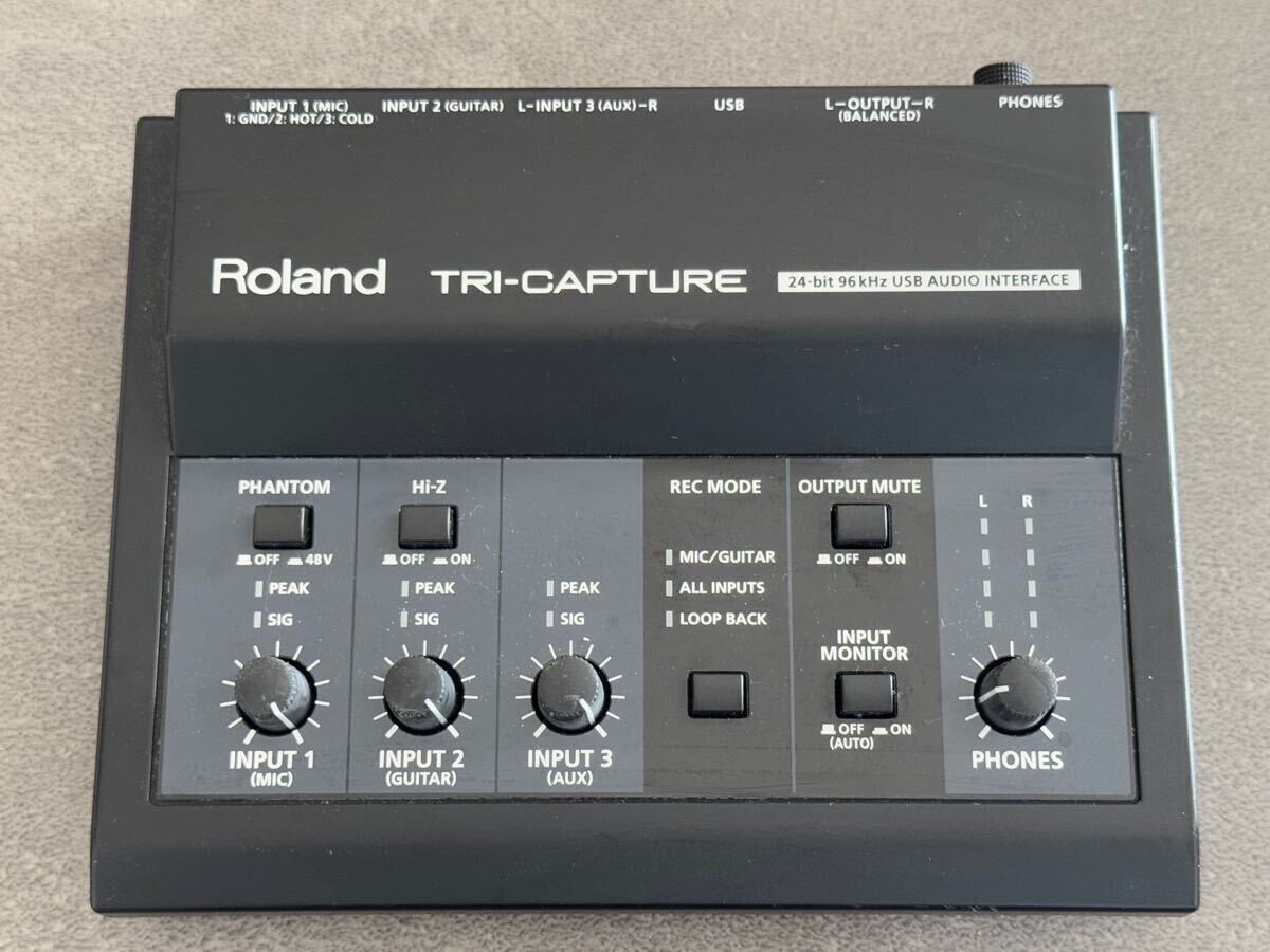 Roland UA-33 TRI-CAPTURE USB Audio Interface | eBay