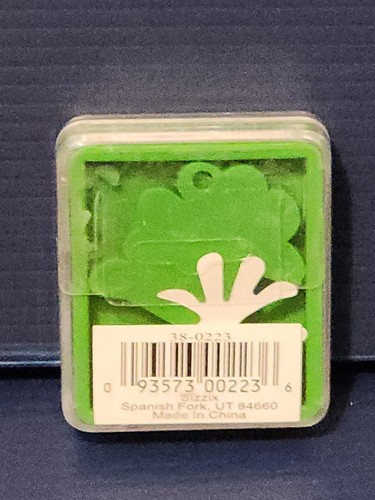 Sizzix Cutter Die 38-0223 - FLOWER, DAISY - sm GREEN cutting die - Picture 2 of 3