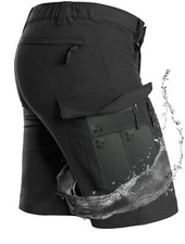 Men's Hiking Cargo Shorts with 7 Pockets Quick Dry Casual Work Tactical Fishi...